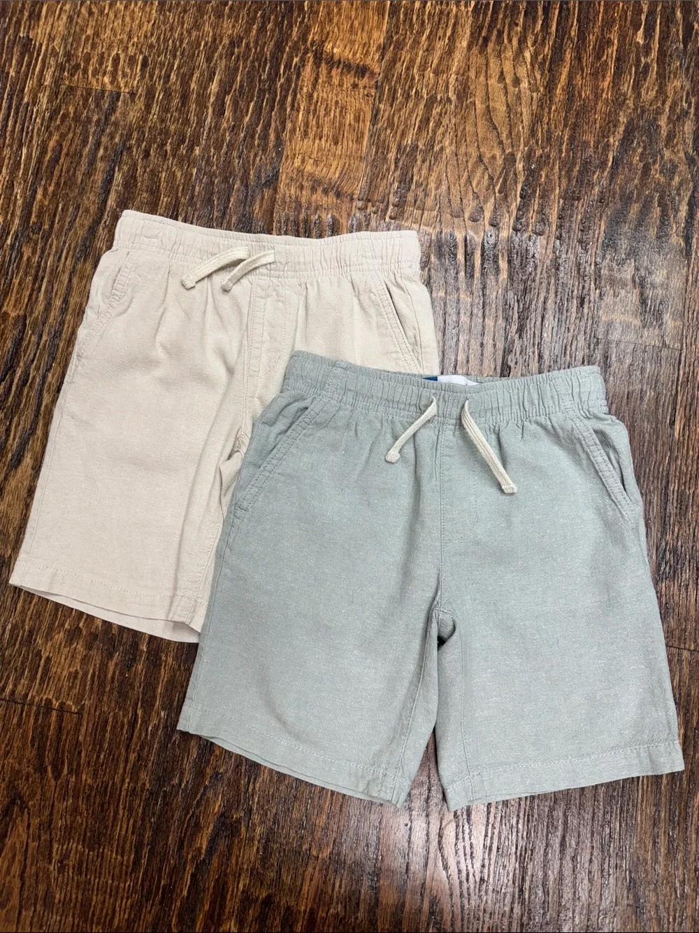 Old Navy linen blend shorts - Set of 2